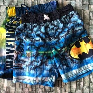 Boys Swim Shorts Lot of 2 Sz 4/5